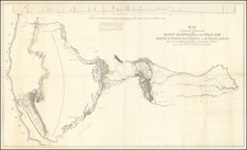 Plains, Southwest, Arizona, Colorado, Utah, Nevada, Rocky Mountains, Colorado, Idaho, Utah, Wyoming, Oregon and California Map By John Charles Fremont