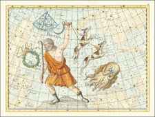 Celestial Maps Map By Johann Elert Bode