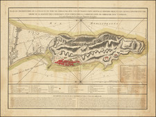 Gibraltar Map By Jean Lattré