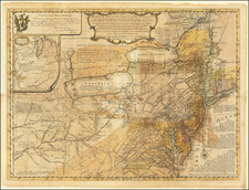 United States, Mid-Atlantic and Midwest Map By Lewis Evans