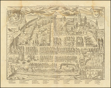 Other French Cities and Centre et Pays de la Loire Map By Francois De Belleforest