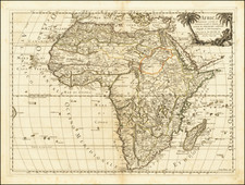 L'Africa Nuovamente corretta et accresciuta secondo le relationi  . . . 1677 By Giacomo Giovanni Rossi