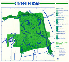 Los Angeles Map By Los Angeles Department of Recreation and Parks