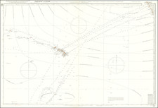 Pacific Ocean, Hawaii and Hawaii Map By British Admiralty