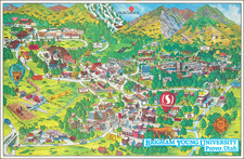 Utah, Utah and Pictorial Maps Map By Design Marketing, Inc.