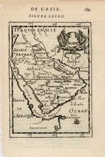 Asia and Middle East Map By Alain Manesson Mallet