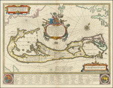 Bermuda Map By Willem Janszoon Blaeu