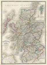 Europe and British Isles Map By James Wyld