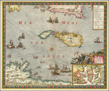 Malta Map By Sebastien de Pontault Beaulieu