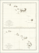 Hawaii and Hawaii Map By Jean Francois Galaup de La Perouse