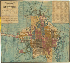 Mexico Map By Rafael Maria Calvo / Diego Garcia Conde