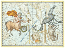 Celestial Maps Map By Johann Elert Bode