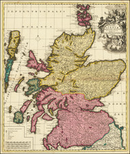 Scotland Map By Peter Schenk