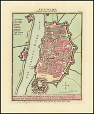 Belgium Map By John Luffman