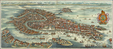 Venice Map By Matthaus Merian