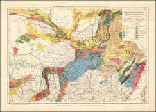 China, India and Central Asia & Caucasus Map By Military Geographic Institute