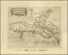 Southwest, Baja California and California Map By Johannes Matalius Metellus