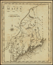 Maine Map By Joseph Scott