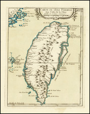 China Map By Jacques Nicolas Bellin