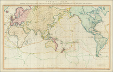 World Map By James Cook