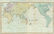 World Map By James Cook