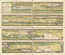 World and Europe Map By Abraham Ortelius / Konrad Peutinger