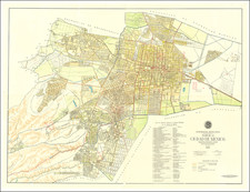 Mexico Map By Departmento del Distrito Federal