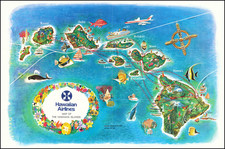 Hawaii and Hawaii Map By Hawaiian Airlines