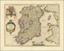 Ireland Map By Willem Janszoon Blaeu