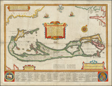 Bermuda Map By John Speed