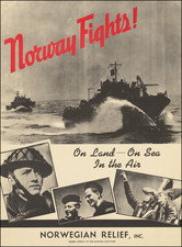 Norway Fights! On Land -- On Sea In the Air