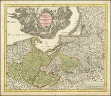 Poland, Baltic Countries and Germany Map By Christopher Weigel