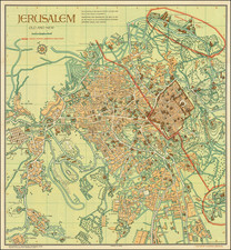 Pictorial Maps and Jerusalem Map By Shlomo Ben David