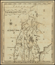 New England Map By Joseph Scott