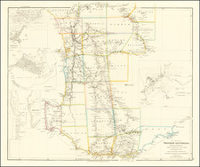 Australia Map By John Arrowsmith