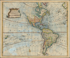 A New General Map of America.  Drawn from several Accurate particular Maps & Charts . . . By Emanuel Bowen