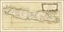 Indonesia Map By Jacques Nicolas Bellin