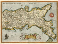 Europe, Italy and Mediterranean Map By Abraham Ortelius