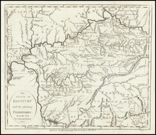 Kentucky, Tennessee and Ohio Map By John Payne