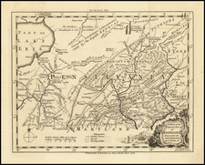 Mid-Atlantic and Pennsylvania Map By Thomas Kitchin