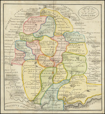 Pictorial Maps and Curiosities Map By William Darton  &  Joseph Harvey