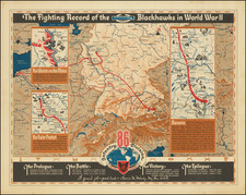 Pictorial Maps, World War II and Germany Map By Arnold Friberg