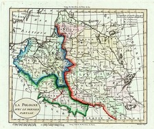 Europe, Poland, Baltic Countries and Germany Map By Alexandre Blondeau