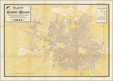 Mexico Map By Imprenta La Europea