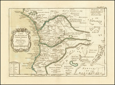 Carte Des Royaumes De Congo, Angola et Benguela Avec les Pays Voisins Tire de l'Anglois By Jacques Nicolas Bellin