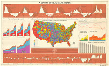 United States and Pictorial Maps Map By Roy Wenzlick & Co.