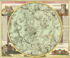 Celestial Maps Map By Johann Gabriele Doppelmayr