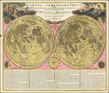 Celestial Maps and Curiosities Map By Johann Baptist Homann