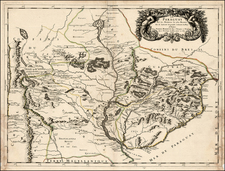 South America Map By Nicolas Sanson