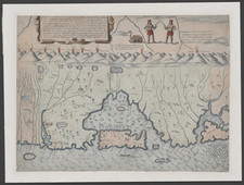 Chile Map By Alonso de Ovalle